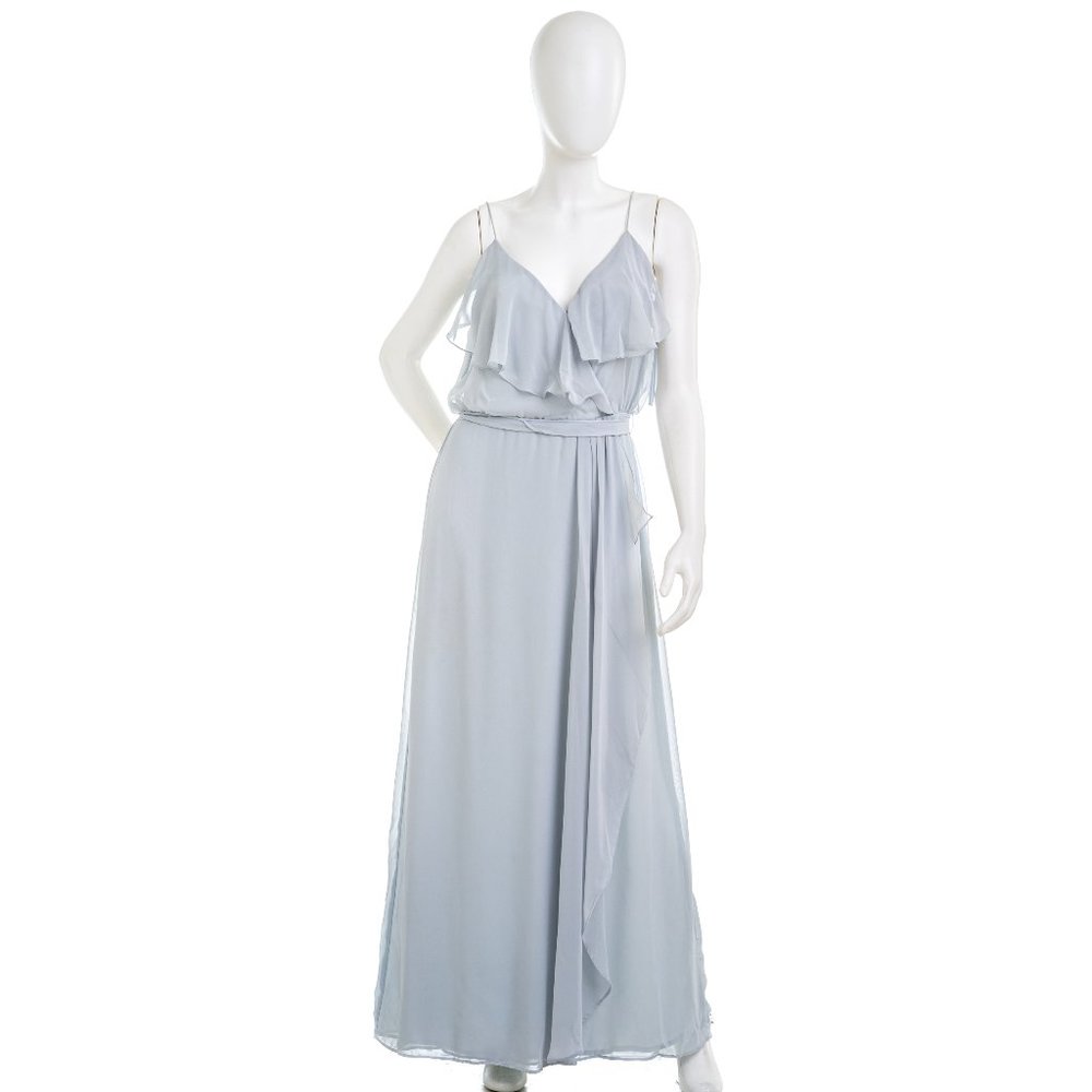 AMSALE Nouvelle Ashley Spaghetti Strap Dress Sz M